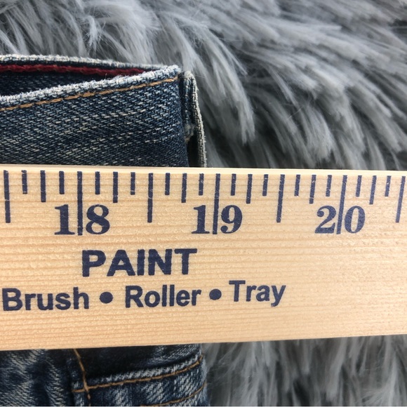 BKE Buckle Jeans Mens Size 36 Jaxon Blue Straight Leg Long Buttonfly - Picture 7 of 13